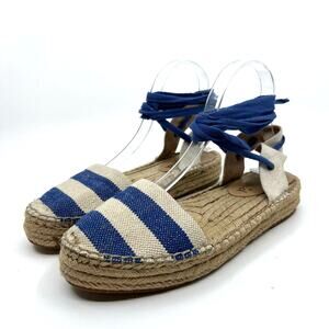 Splendid Eveleigh Striped Canvas Espadrilles Women's 8 US